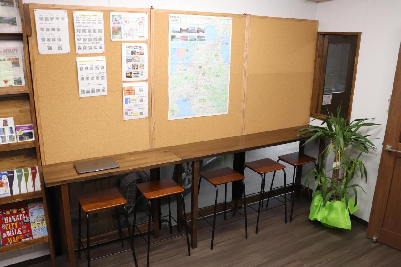 Jam Hostel Hakata Station Front Фукуока Экстерьер фото